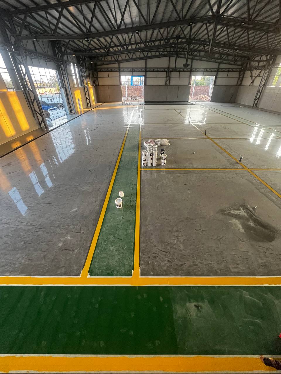 کفپوش اپوکسی برای کف کارخانه