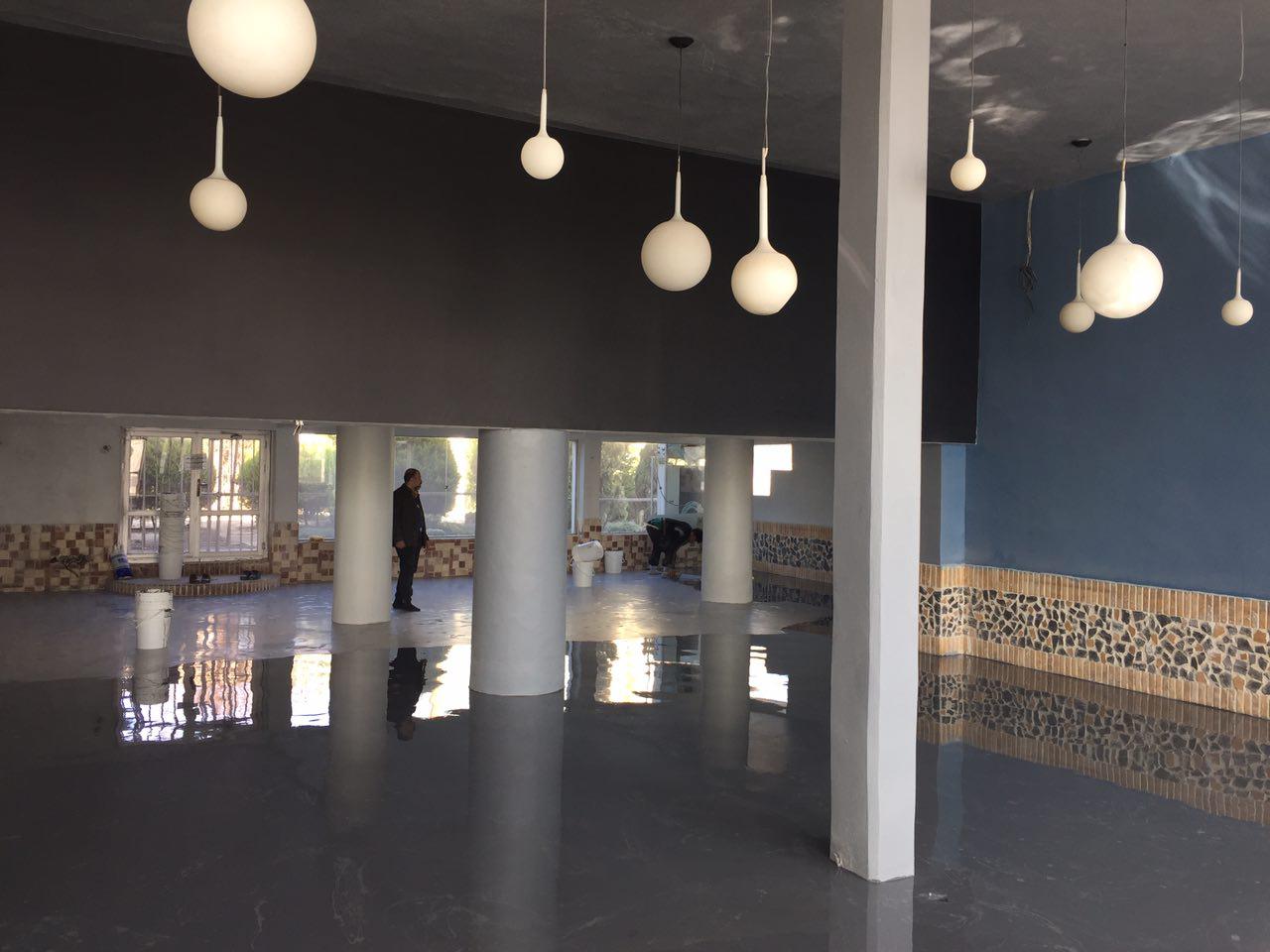 کفپوش اپوکسی کف رستوران